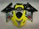 ABS 2004-2005 Yellow Black Suzuki GSXR 600/750 Motorbike Fairing Canada ABS 2004-2005 Yellow Black Suzuki GSXR 600/750 Motorbike Fairing Canada