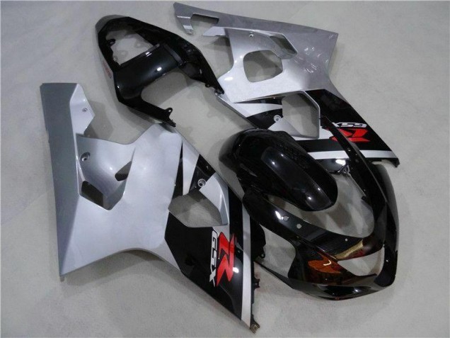 ABS 2004-2005 Black Silver Suzuki GSXR 600/750 Motorcycle Fairing Kit Canada ABS 2004-2005 Black Silver Suzuki GSXR 600/750 Motorcycle Fairing Kit Canada