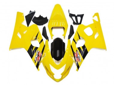 ABS 2004-2005 Yellow Black Suzuki GSXR 600/750 Motorbike Fairings Canada
