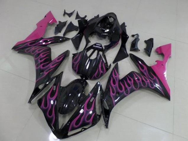 ABS 2004-2006 Pink Flame Yamaha YZF R1 Motorcylce Fairings Canada ABS 2004-2006 Pink Flame Yamaha YZF R1 Motorcylce Fairings Canada