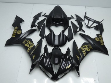 ABS 2004-2006 Red Matte Black Gold Yamaha YZF R1 Motorcycle Fairing Canada