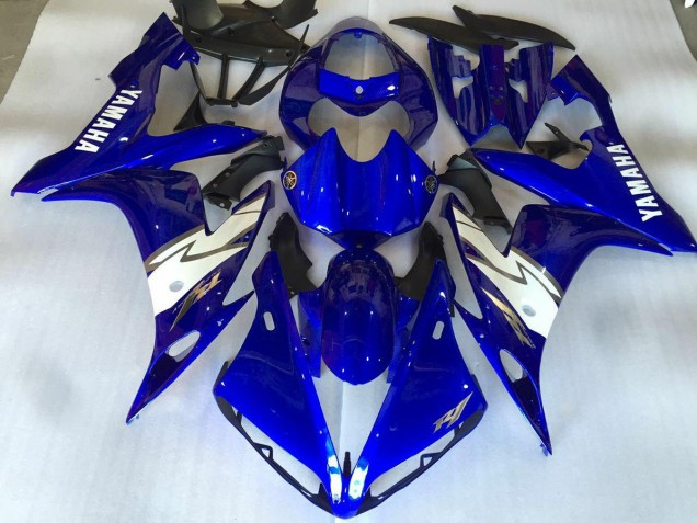 ABS 2004-2006 Glossy Blue White Yamaha YZF R1 Bike Fairing Kit Canada ABS 2004-2006 Glossy Blue White Yamaha YZF R1 Bike Fairing Kit Canada