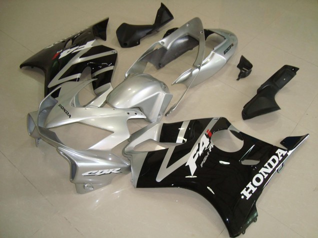 2004-2007 Black Silver Honda CBR600 F4i Motorcycle Fairing Canada 2004-2007 Black Silver Honda CBR600 F4i Motorcycle Fairing Canada