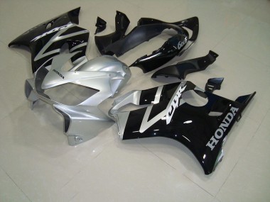 2004-2007 Black Silver Honda CBR600 F4i Motorcycle Fairing Kits Canada