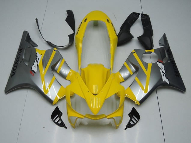 ABS 2004-2007 Yellow Grey Honda CBR600 F4i Motorcycle Bodywork Canada ABS 2004-2007 Yellow Grey Honda CBR600 F4i Motorcycle Bodywork Canada