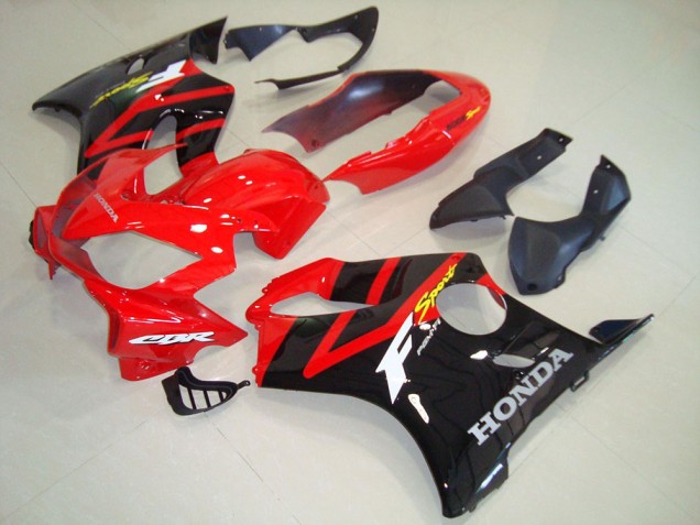 ABS 2004-2007 Red Black Red Tail Honda CBR600 F4i Replacement Fairings Canada ABS 2004-2007 Red Black Red Tail Honda CBR600 F4i Replacement Fairings Canada