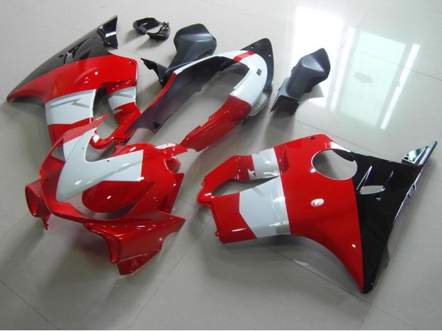 2004-2007 Red White Black Honda CBR600 F4i Motorcycle Fairings Kit Canada