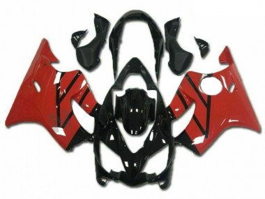 ABS 2004-2007 Red Black Honda CBR600 F4i Bike Fairing Canada
