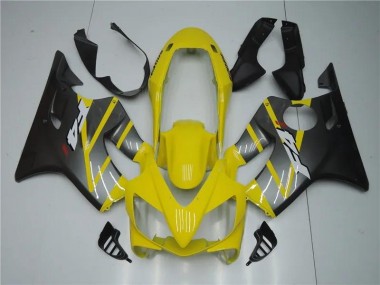 2004-2007 Yellow Grey Honda CBR600 F4i Bike Fairing Kit Canada