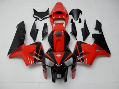 2005-2006 Red Black Honda CBR600RR Motorbike Fairing & Bodywork Canada