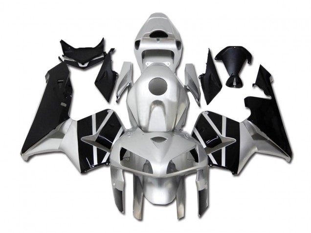 ABS 2005-2006 Silver Black Honda CBR600RR Motor Bike Fairings Canada ABS 2005-2006 Silver Black Honda CBR600RR Motor Bike Fairings Canada