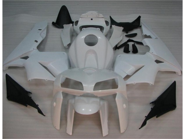 ABS 2005-2006 White Honda CBR600RR Bike Fairing Kit Canada ABS 2005-2006 White Honda CBR600RR Bike Fairing Kit Canada
