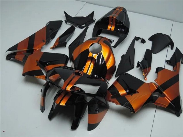 ABS 2005-2006 Orange Black Honda CBR600RR Motorcycle Fairing Kits Canada ABS 2005-2006 Orange Black Honda CBR600RR Motorcycle Fairing Kits Canada