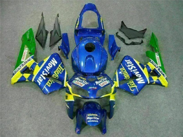 ABS 2005-2006 Blue Honda CBR600RR Bike Fairings Canada ABS 2005-2006 Blue Honda CBR600RR Bike Fairings Canada