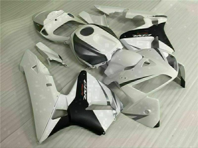 ABS 2005-2006 White Honda CBR600RR Bike Fairing Canada ABS 2005-2006 White Honda CBR600RR Bike Fairing Canada