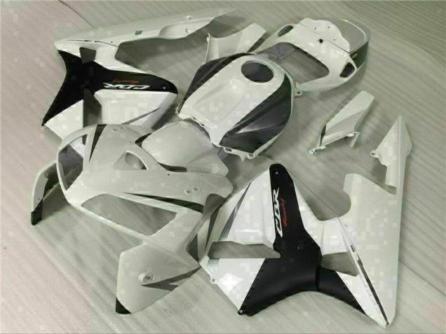 ABS 2005-2006 White Honda CBR600RR Bike Fairing Canada ABS 2005-2006 White Honda CBR600RR Bike Fairing Canada