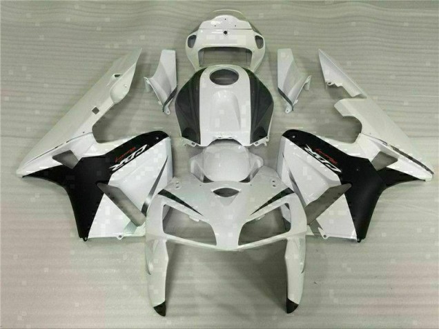 ABS 2005-2006 White Honda CBR600RR Bike Fairing Canada ABS 2005-2006 White Honda CBR600RR Bike Fairing Canada