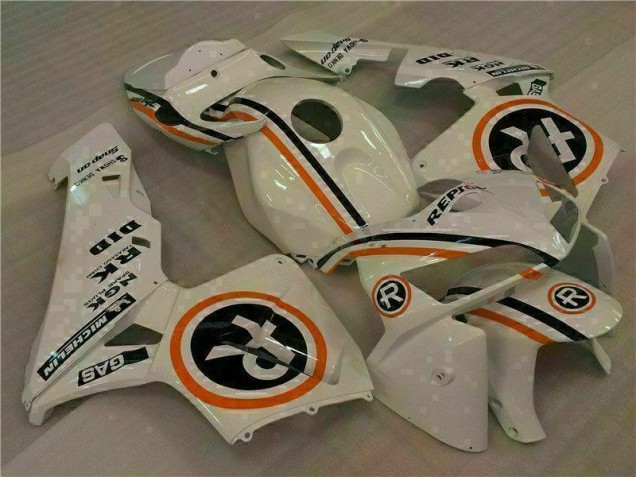 ABS 2005-2006 White Repsol Honda CBR600RR Motorcycle Bodywork Canada ABS 2005-2006 White Repsol Honda CBR600RR Motorcycle Bodywork Canada
