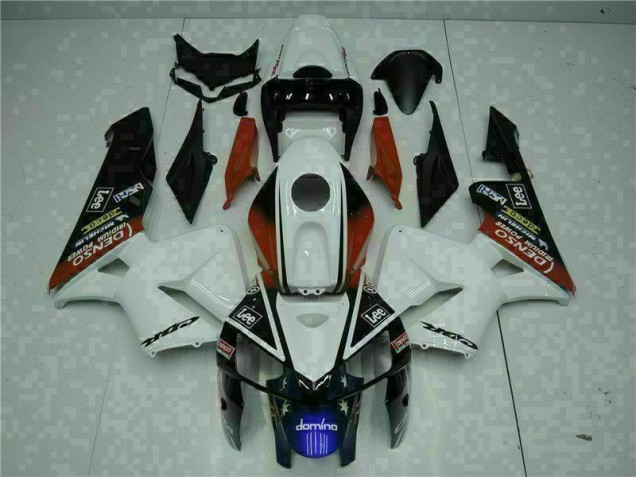 ABS 2005-2006 White Red Black Lee Honda CBR600RR Motorbike Fairing Canada ABS 2005-2006 White Red Black Lee Honda CBR600RR Motorbike Fairing Canada