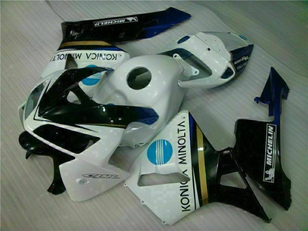 ABS 2005-2006 White Black Honda CBR600RR Replacement Motorcycle Fairings Canada ABS 2005-2006 White Black Honda CBR600RR Replacement Motorcycle Fairings Canada