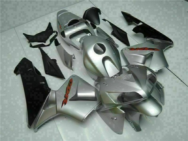 ABS 2005-2006 Silver Honda CBR600RR Bike Fairing Kit Canada ABS 2005-2006 Silver Honda CBR600RR Bike Fairing Kit Canada