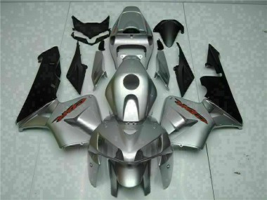 ABS 2005-2006 Silver Honda CBR600RR Bike Fairing Kit Canada