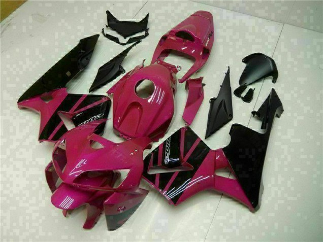 ABS 2005-2006 Black Purple Honda CBR600RR Moto Fairings Canada ABS 2005-2006 Black Purple Honda CBR600RR Moto Fairings Canada
