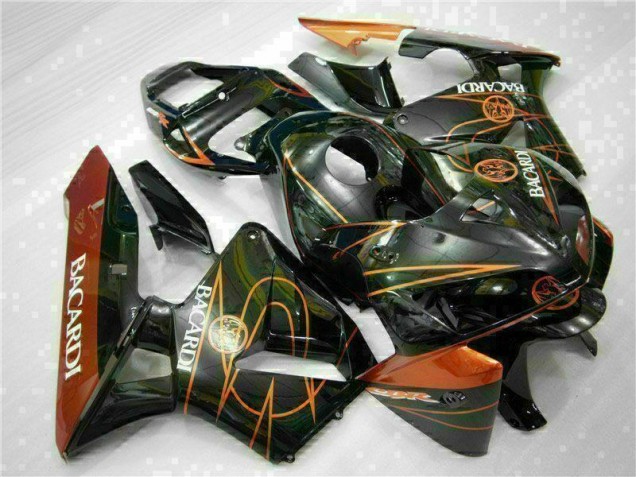 ABS 2005-2006 Black Orange BACARDI Honda CBR600RR Motorcycle Fairing Canada ABS 2005-2006 Black Orange BACARDI Honda CBR600RR Motorcycle Fairing Canada