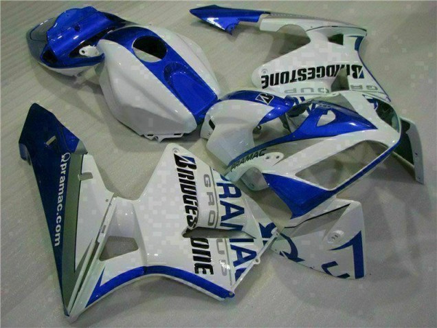 ABS 2005-2006 White Blue Honda CBR600RR Motorcycle Fairing Kits Canada ABS 2005-2006 White Blue Honda CBR600RR Motorcycle Fairing Kits Canada