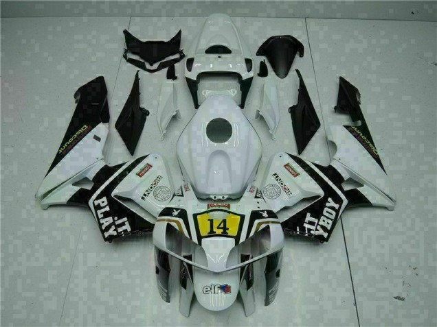ABS 2005-2006 White Playboy 14 Honda CBR600RR Motorcycle Replacement Fairings Canada ABS 2005-2006 White Playboy 14 Honda CBR600RR Motorcycle Replacement Fairings Canada