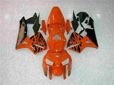 ABS 2005-2006 Orange Honda CBR600RR Motor Fairings Canada