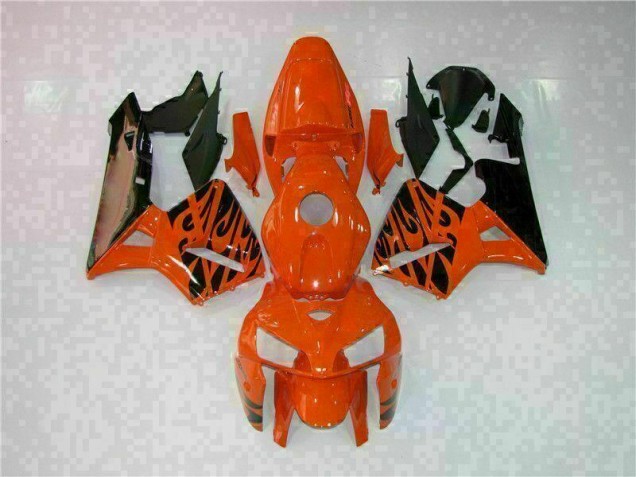 ABS 2005-2006 Orange Honda CBR600RR Motor Fairings Canada ABS 2005-2006 Orange Honda CBR600RR Motor Fairings Canada
