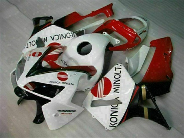 ABS 2005-2006 White Honda CBR600RR Motorcycle Fairing Kits Canada ABS 2005-2006 White Honda CBR600RR Motorcycle Fairing Kits Canada