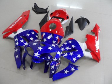 ABS 2005-2006 America Flag Honda CBR600RR Motorcycle Fairings Canada