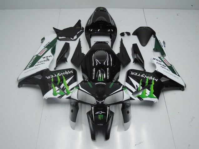 ABS 2005-2006 Black Monster Honda CBR600RR Motorcycle Fairing Canada ABS 2005-2006 Black Monster Honda CBR600RR Motorcycle Fairing Canada