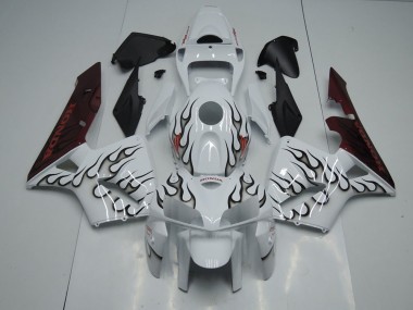 ABS 2005-2006 Black Flame Honda CBR600RR Motorbike Fairing Canada