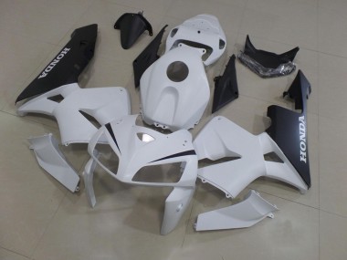 ABS 2005-2006 White Black Honda CBR600RR Motorcycle Fairings Canada