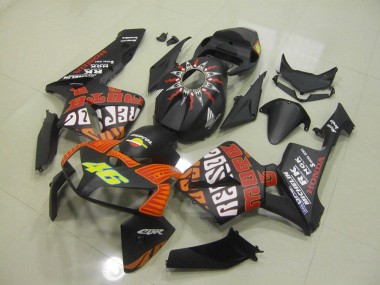 ABS 2005-2006 Matte Black Rossi Honda CBR600RR Motorbike Fairing Canada