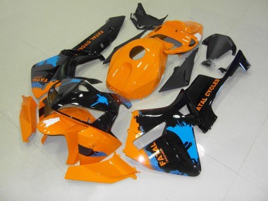 ABS 2005-2006 Orange Black Honda CBR600RR Motor Bike Fairings Canada