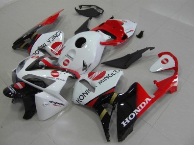 ABS 2005-2006 Red Konica Honda CBR600RR Motorbike Fairing Kits Canada