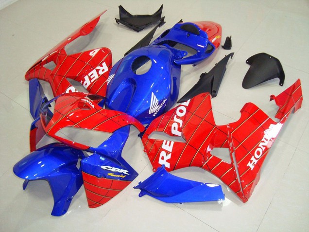 ABS 2005-2006 Spider Man Repsol Honda CBR600RR Motorcycle Fairing Kits Canada ABS 2005-2006 Spider Man Repsol Honda CBR600RR Motorcycle Fairing Kits Canada
