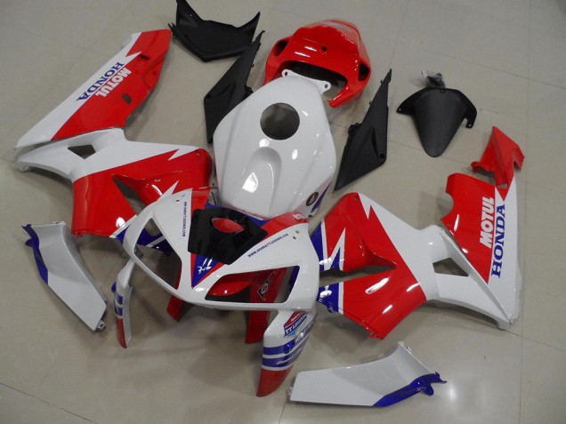 ABS 2005-2006 Red White Honda CBR600RR Motorcycle Fairing Kit Canada ABS 2005-2006 Red White Honda CBR600RR Motorcycle Fairing Kit Canada