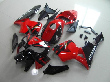ABS 2005-2006 Red Black Honda CBR600RR Motorbike Fairing Canada