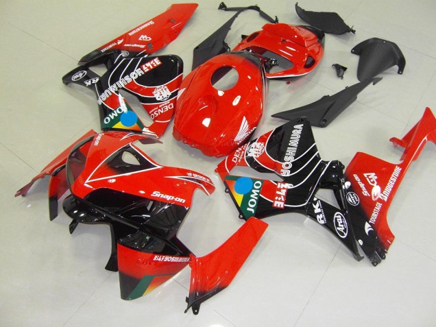 ABS 2005-2006 Red Black Jomo Honda CBR600RR Motor Bike Fairings Canada ABS 2005-2006 Red Black Jomo Honda CBR600RR Motor Bike Fairings Canada
