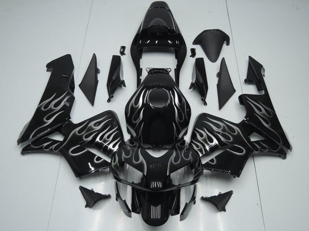 ABS 2005-2006 Silver Flame Honda CBR600RR Motorcycle Replacement Fairings Canada ABS 2005-2006 Silver Flame Honda CBR600RR Motorcycle Replacement Fairings Canada