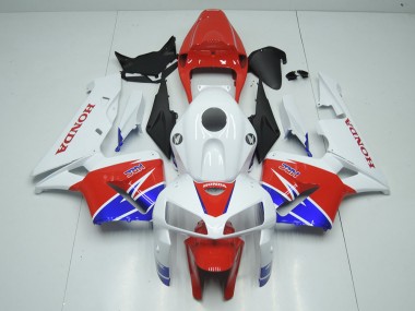 2005-2006 White HRC Honda CBR600RR Replacement Fairings Canada