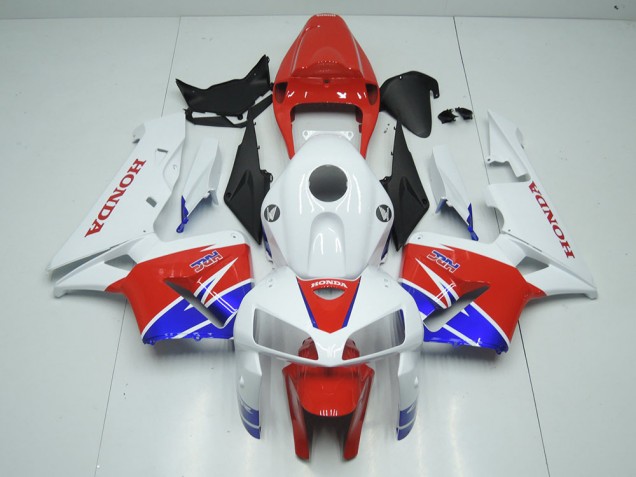 ABS 2005-2006 White HRC Honda CBR600RR Replacement Fairings Canada ABS 2005-2006 White HRC Honda CBR600RR Replacement Fairings Canada