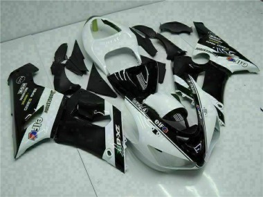 ABS 2005-2006 Red Black Kawasaki ZX6R Motorcycle Fairing Canada