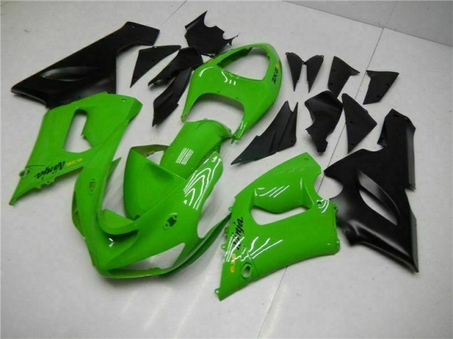 ABS 2005-2006 Green Kawasaki ZX6R Motorbike Fairing Canada ABS 2005-2006 Green Kawasaki ZX6R Motorbike Fairing Canada