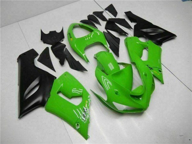 ABS 2005-2006 Green Kawasaki ZX6R Motorbike Fairing Canada ABS 2005-2006 Green Kawasaki ZX6R Motorbike Fairing Canada